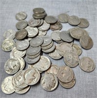 60- Partial/ No Date Buffalo Nickels!