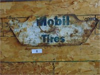 Mobile Tires Metal Sign