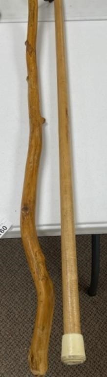 2 - 5' Walking Sticks