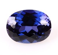 13.85CT BI-COLOR OVAL BLUE & PURPLE SAPPHIRE