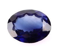 17.15CT OVAL-CUT BLUE SAPPHIRE LOOSE GEMSTONE