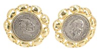 Gucci Coin Clip-On Earrings
