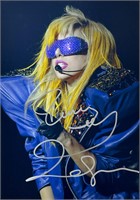 Autograph COA Lady Gaga Photo