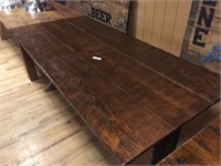 Rustic Pine Wood Table
