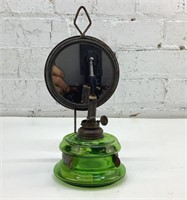 Victorian reflector oil wall lamp