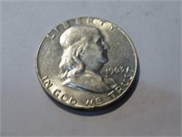 1963 BU Grade Franklin Half Dollar