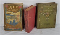 3 Vtg/ Antique Books - Knowledge, Ohio