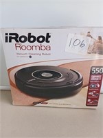 IROBOT ROOMBA VACCUMM CLEANER MODEL 550