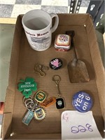 Crawford homes mug, keychains and more