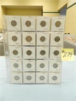 (60) Assorted Date Buffalo Nickels