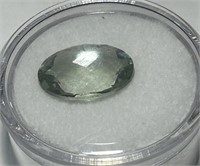 5.38CT GREEN AMETHYST GEMSTONE