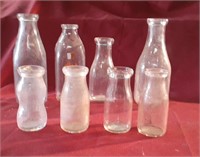 Vintage Milk Bottles