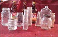 Vintage assortment of bottles