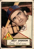 1952 Topps #83 Billy Johnson PR