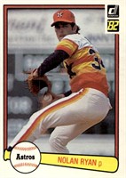 1982 Donruss #419 Nolan Ryan NM