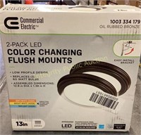 CE LED 13" Flush Mount Light Fixtures