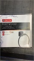 Delta Portwood Towel Ring Venetian Bronze