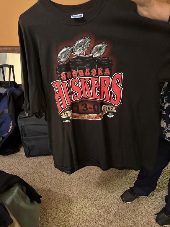XXL -3 Nebraska Husker T-shirts