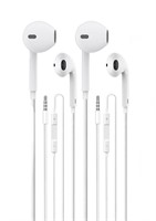 2-Pack White Earbuds