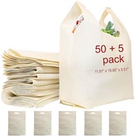 Heavy Duty Grocery Bag, 55 Bags x 2 packs