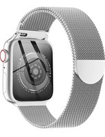 Metal Milanese Loop Band Compatible with Apple