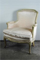 Bergere Chair in Silk