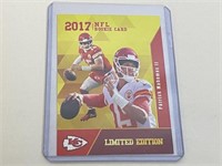 Patrick Mahomes Football Card