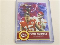 Patrick Mahomes Football Card