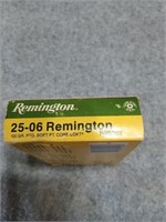 20 rounds 25-06 Remington 100 gr.