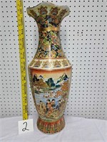 24 in. oriental vase