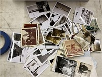 Box of vintage photographs