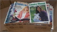 Box full Country Woman Magazines