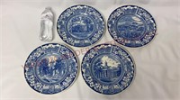 Washington & Lee Univ Wedgwood Transferware Plates