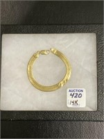 Ladies 14K Gold Bracelet-Approx. 12 Grams