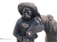 Largo Western  Resin Sculpture Cowboy