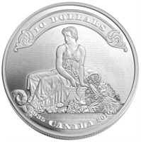 RCM 2010 Fine Pure Silver $10 Coin - Banknotes