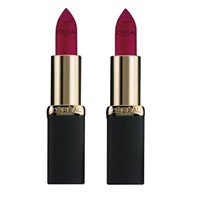 (2) L'Oréal Paris Colour Riche Matte Lipcolour,