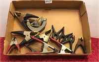 Lot of assorted Spring clamps