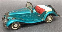 8" Metal MG Friction Car, Made in Japan