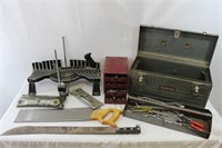Assorted Tools & Tool Box Lot 1