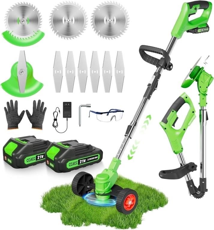 Cordless Weed Wacker  2 in 1 Weed Eater