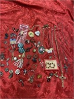 ASSORTMENT OF VINTAGE AND MODERN CUSTOM JEWELRY