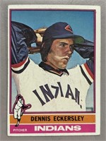 1976 DENNIS ECKERSLEY ROOKIE TOPPS CARD