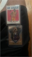 2 Cards Lot of Kobe Bryant