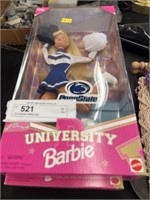 (2) University Barbie Dolls