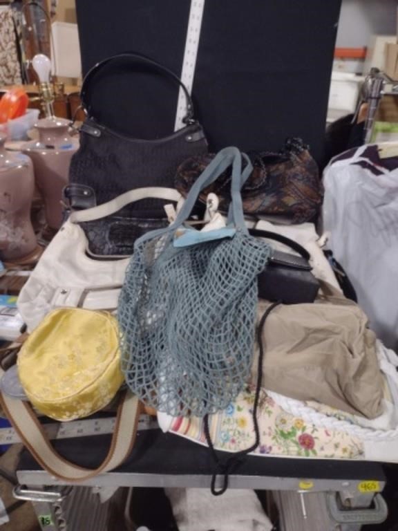 Large Lot of Ladies Purses-AS-IS