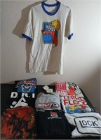 W - MIXED LOT OF GRAPHIC TEES (I88)