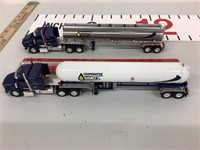 Cooperative Energy semi tractor and trailers
