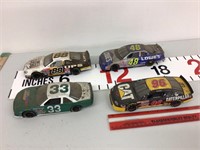 Die cast race cars #s 88, 48, 33,96