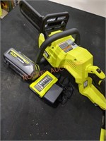 RYOBI 40v 14" Cordless Chainsaw Kit